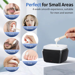 CoFashion Nose Ear Sticks illustrating precise application for clean grooming