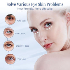 Coinore Retinol Under Eye Cream packaging front showcases clean branding.
