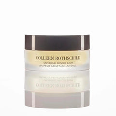 COLLEEN ROTHSCHILD Universal Rescue Balm being applied to hands for quick nourishment.