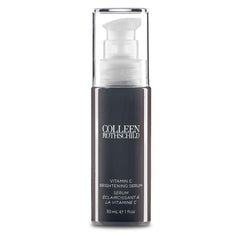 COLLEEN ROTHSCHILD vitamin c serum pump bottle showing brightening action