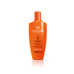 Collistar Perfect Tanning bottle closeup shows lightweight formula for easy daily use.