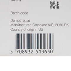 Coloplast Brava lubricating deodorant sachet individual sachet pack for convenient daily use.