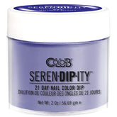 Color Club Bright Night Serendipity dip powder jar close-up for rich, premium color.