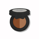 Color Me Beautiful Brow Powder Duo Gingersnap compact for defined arches and natural shading