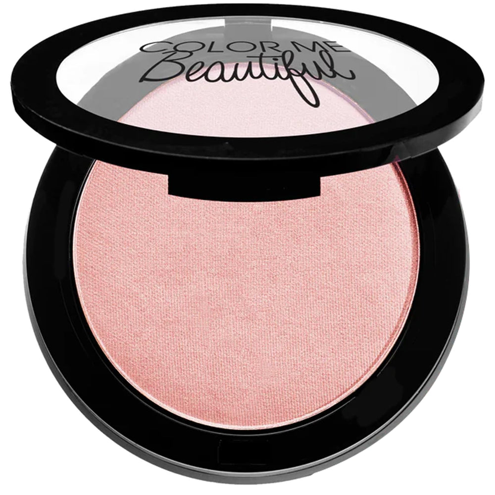 Color Pro Blush by Color Me Beautiful in a compact closeup for a natural flush.