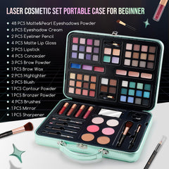 Color Nymph eyeshadow palette with diverse shades for creative looks.