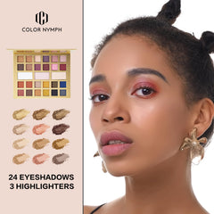 Color Nymph lip glosses provide a subtle shine and lasting moisture.