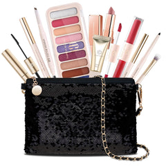 Color Nymph sequin makeup bag for teen touch-ups and storage.