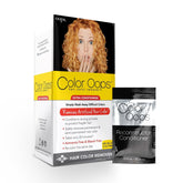 Color Oops bottle and box pictured for safe dye removal and conditioning.