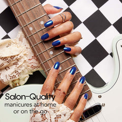 Color Street Punk Phase Shimmer two abstract stars design adds subtle starry depth