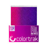 Colortrak gradient pop-up foil dispenser with ready-to-use sheets for fast balayage.