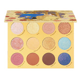 ColourPop Beauty and the Beast palette open view shows neutral shades for versatile looks