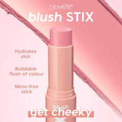 ColourPop Blush Stix buildable colour lets you customize intensity easily