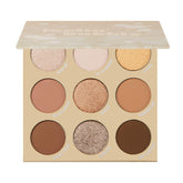 ColourPop Feelin' Bubbly palette open-case showing brown and gold tones for versatile looks