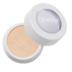 ColourPop Lunch Money highlighter swatch offers soft natural glow for daily wear.