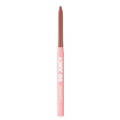 ColourPop So Juicy Plumping Lip Liner Tease swatches show precise definition and smooth texture.