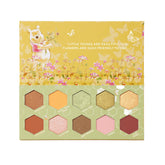 ColourPop Winnie the Pooh Sweet As Can Bee palette open shows vibrant honey-toned shades for bold looks