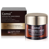 Comsl bottle shows 30% active ingredients for refreshed skin.