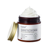 comsl whipped tallow honey cream bottle soothing unscented moisturizer for sensitive skin