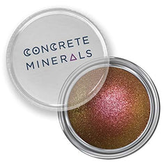 Concrete Minerals MultiChrome Cosmic on lid demonstrates dramatic color shifts under lighting