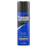 Consort For Men Hair Spray bottle with regular hold for all-day style.