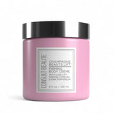 Consult Beaute Champagne Lift bottle close-up showing firming and hydrating cream.