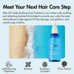 Contently After All! probiotics and plant ingredients support gentle scalp care