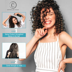 Controlled Chaos: huile-graines-melon nourrit les cheveux et apporte douceur.
