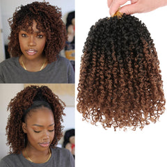 Cookoo 8-pack pre-twisted Yanky twists pack for easy, voluminous styling.