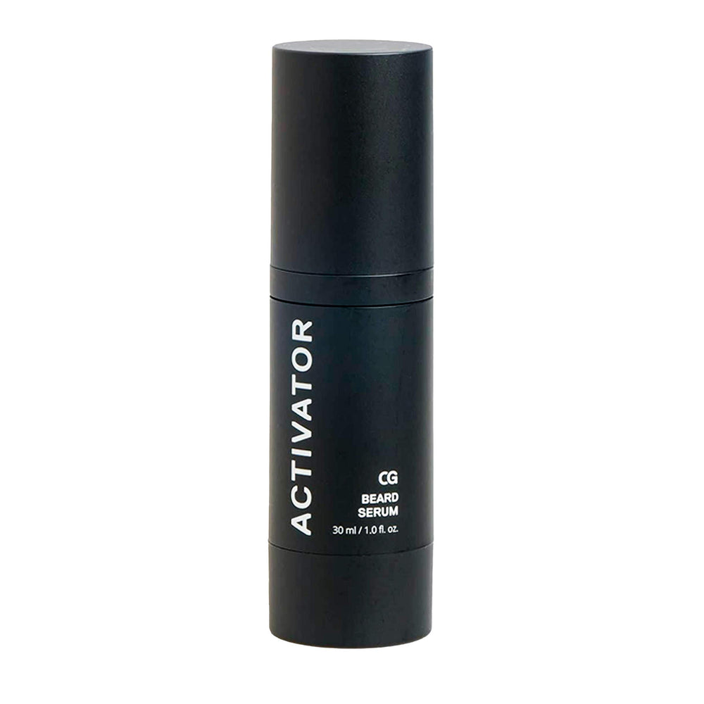 Copenhagen Grooming Activator bottle supports natural beard growth.