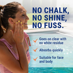 Coral Isles Sunscreen 80-minute water resistance suited for beach and pool days