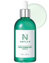 CORÉANA Centel Calming Shot Serum bottle front view illustrating soothing formula for sensitive skin.