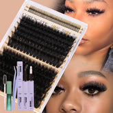 CORUSCATE 260D Lash Clusters Kit packaging for easy at-home use and storage.