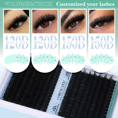 CORUSCATE lash clusters baby-doll-look for soft, fluttery volume.