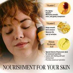 Packaging of Cosmedica Vitamin C Super Serum highlighting vegan, paraben-free formula.