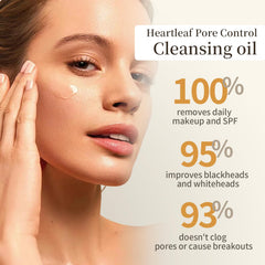 COSMOO Deep Cleansing Oil removes makeup and impurities for a fresh feel.