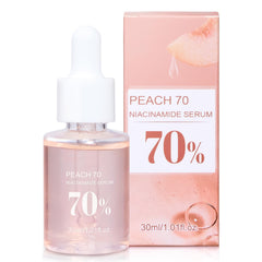 COSMOO Peach 70 Niacinamide Serum bottle for daily hydration and gentle brightening.