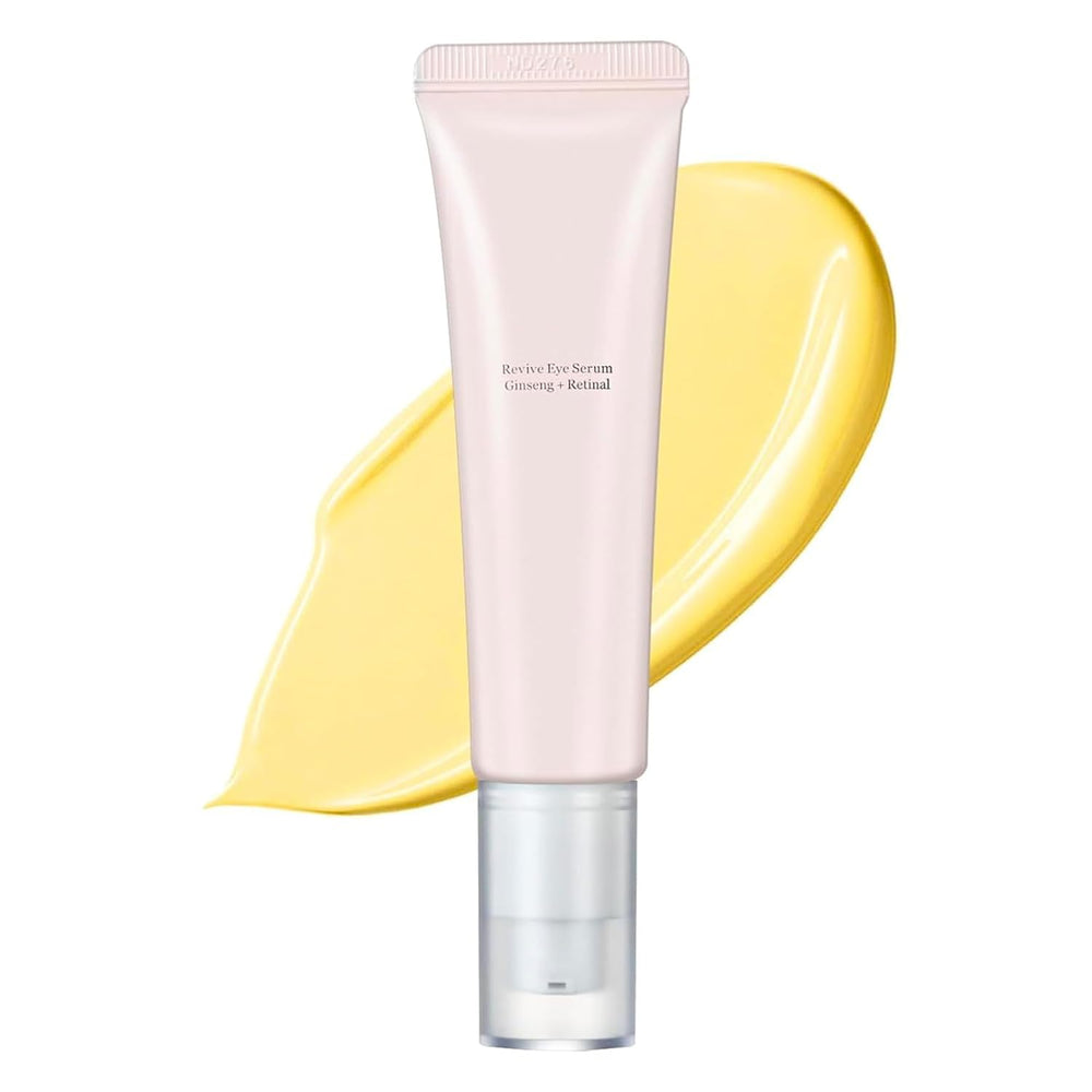 COSMOO Revive Eye Serum bottle with premium packaging and rejuvenating formula.