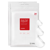 COSRX Acne Pimple Patch three-size pack for versatile blemish coverage.
