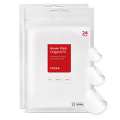 COSRX Acne Pimple Patch three-size pack for versatile blemish coverage.