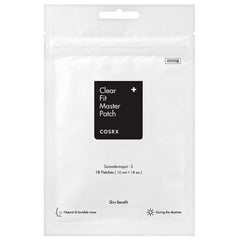 COSRX Clear Fit Master Patch on skin, discreet for daytime use.