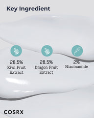 Dragon fruit extract ingredient detail in CosRX formula.
