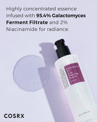 COSRX Galactomyces 95-toner apply routine shows smooth, even layer across the face.