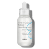 COSRX Hydrium bottle with ampoule for moisture boost on dry skin