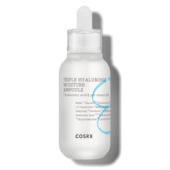 COSRX Hydrium bottle with ampoule for moisture boost on dry skin