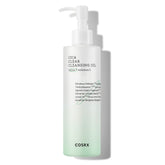 COSRX Pure Fit Cica Cleansing Oil bottle showing gentle makeup removal.