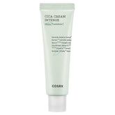 COSRX Pure Fit Cica Intensive Cream jar closeup showing creamy texture for sensitive skin