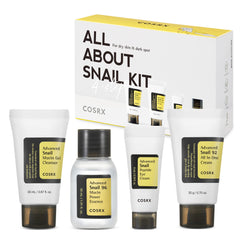 COSRX All About Snail Mucin Face Wash travel shot for gentle cleansing and moisture protection