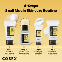 COSRX Snail Peptide Eye Cream travel shot highlighting eye-area care