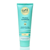 CoTZ flawless complexion tinted sunscreen in jar with sheer coverage